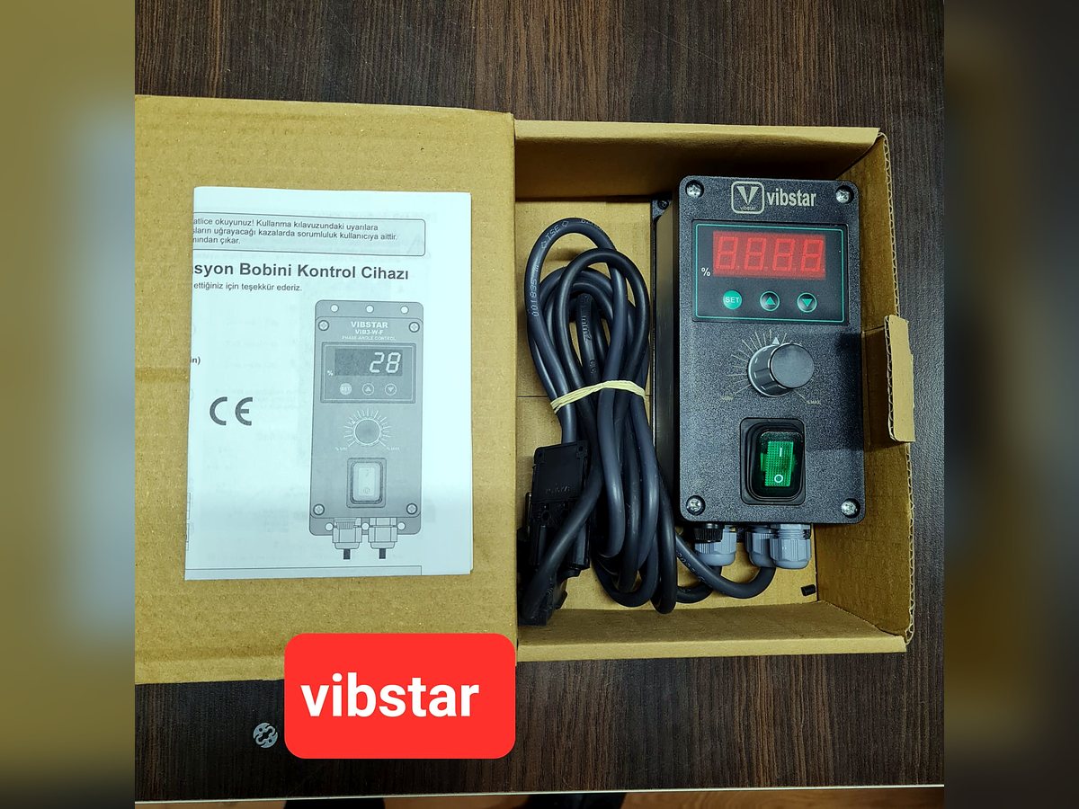VIBSTAR VIB3-W-F vibrasyon bobini kontrol cihazı