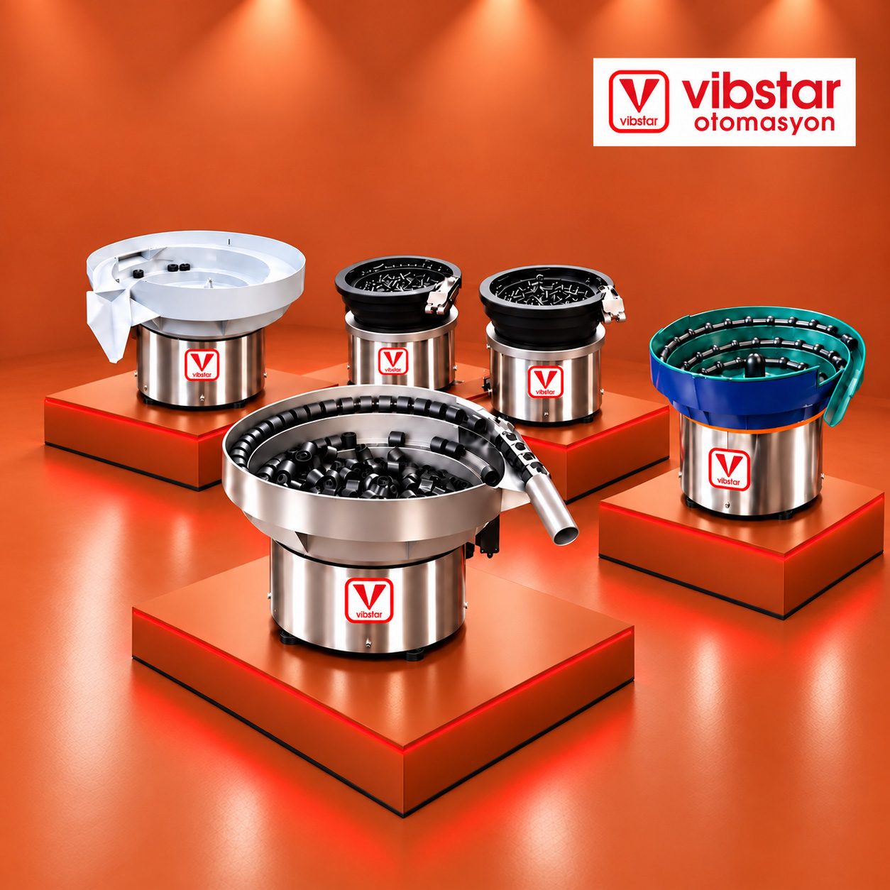 VİBSTAR stantlı dairesel besleme istasyonu