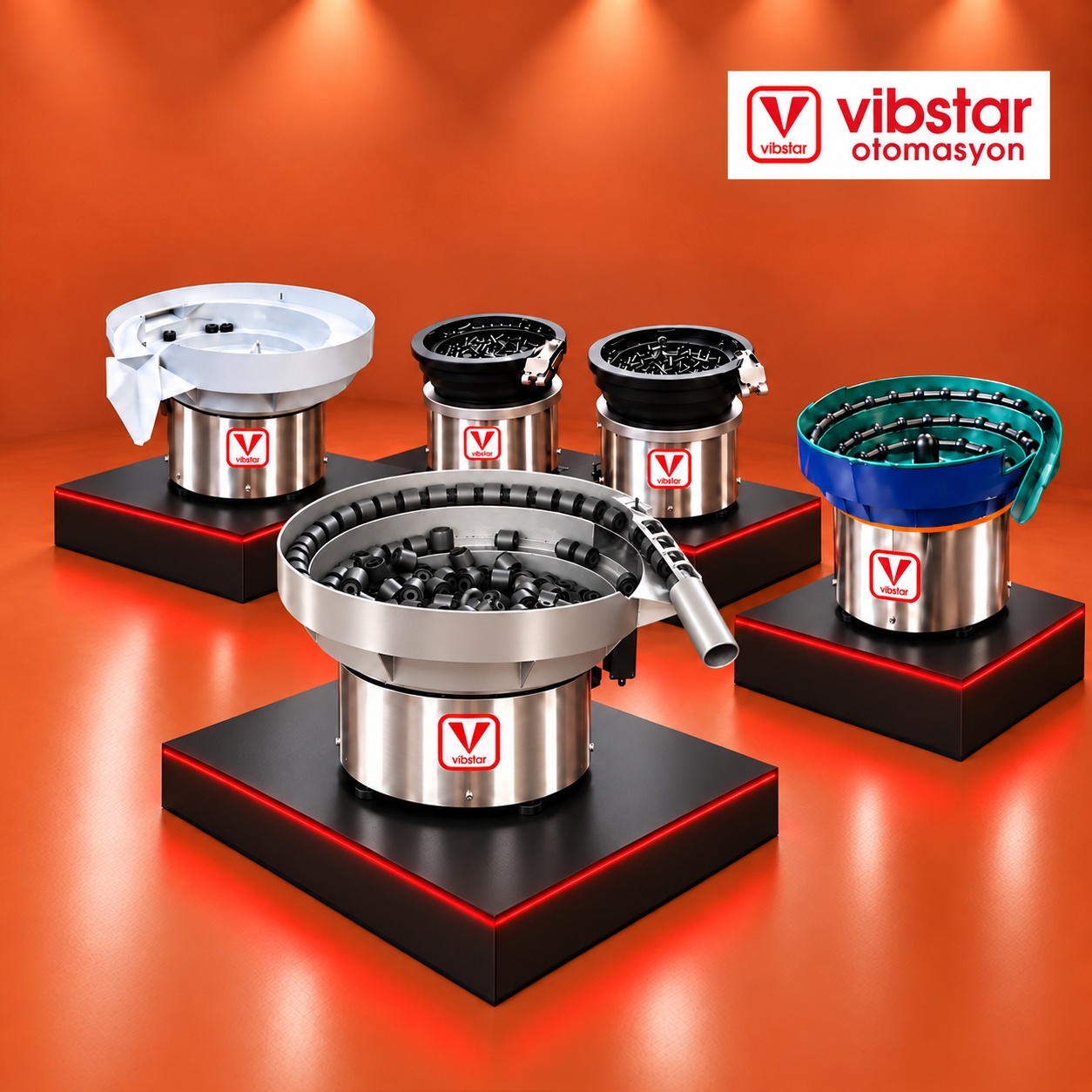 VİBSTAR stantlı dairesel besleme istasyonu